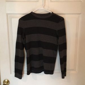 Urban Pipeline Grey Stripe Long Sleeve Thermal  L